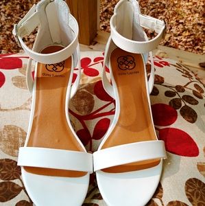 Daisy Fuentes Ankle Strap Wedge